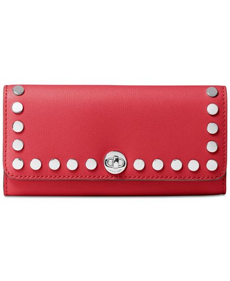 michael kors rivington stud wallet|MICHAEL Michael Kors Rivington Stud Large Wallet .